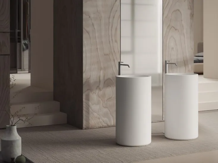 Lavabi freestanding in ceramica